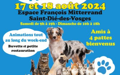 Évènement : Un salon pour nos amis à quatre pattes
