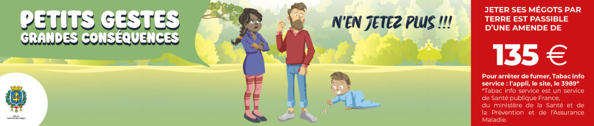 bannière campagne anti mégot
