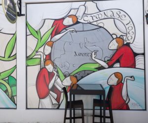 fresque Du Graduel à la Cosmographiae Introductio
