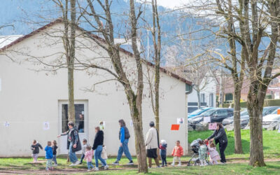 La Grande Lessive® s’affiche à Saint-Roch