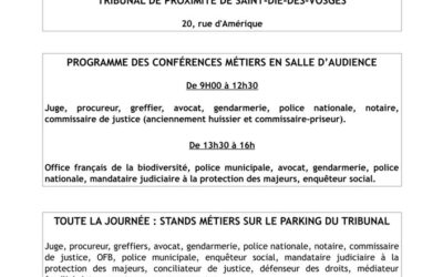 Le tribunal de proximité ouvre ses portes