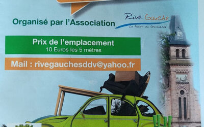 Marché brocante : La ville animée !