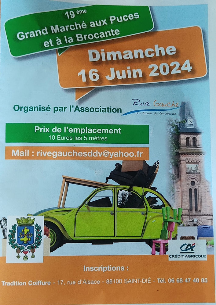 affiche-marche-brocante2024 affiche du grand marché aux puces et brocante