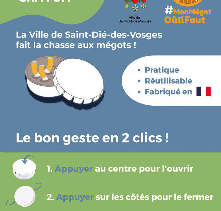 Des cendriers de poche gratuit !