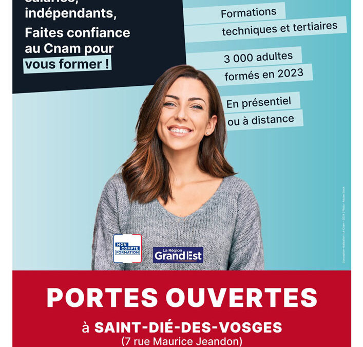 Le Cnam vous ouvre ses portes !