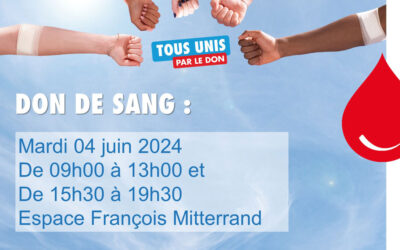 Donnons notre sang
