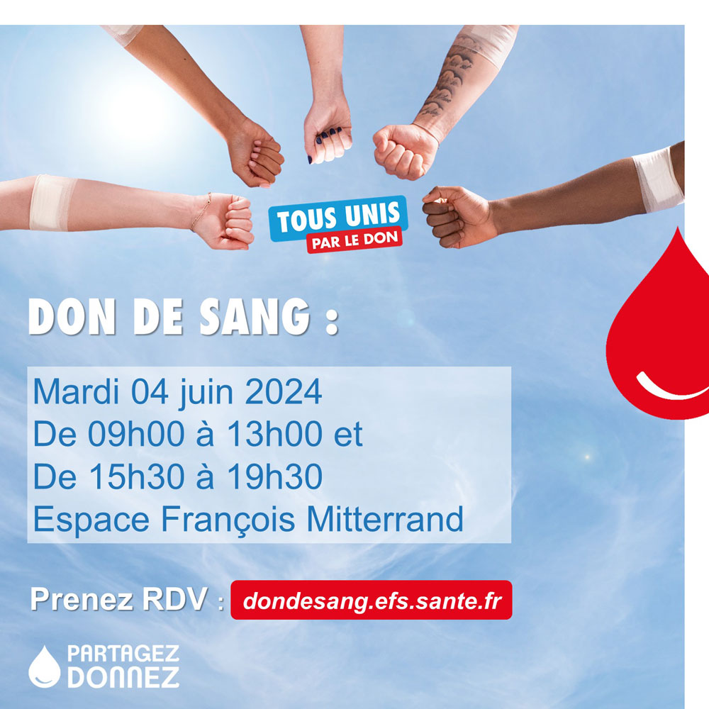 visuel du don du sang