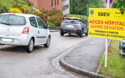 La rue du Nouvel-Hôpital en sens unique