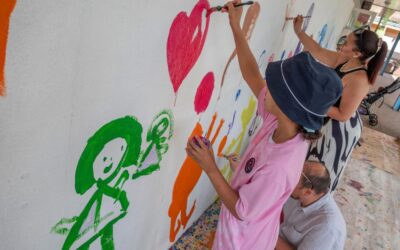 Fresque participative : Une œuvre à compléter