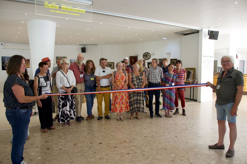 inauguration-festival-international-deodart Photo prise lors de l'inauguration du Festival International Déod'Art 2024