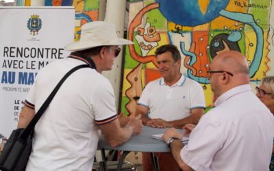 Le Maire à la rencontre des Déodatiens