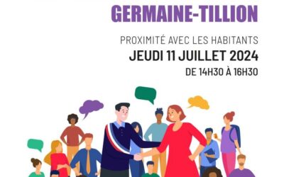 Le maire à votre écoute au centre social Germaine-Tillion
