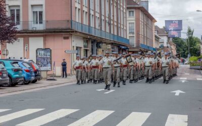 Passation de commandement pour la compagnie des Appuis