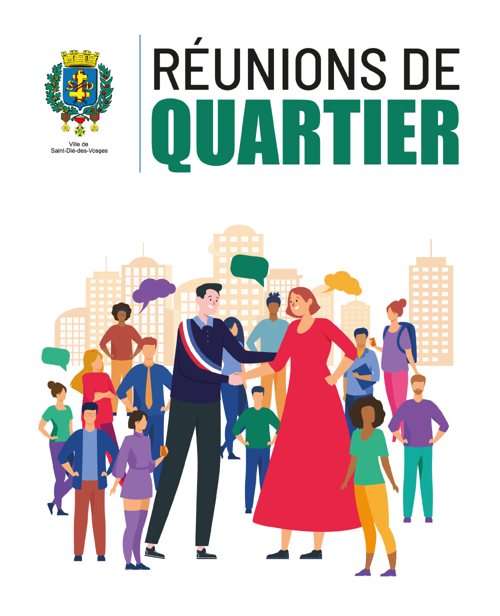 visuel des réunions de quartier