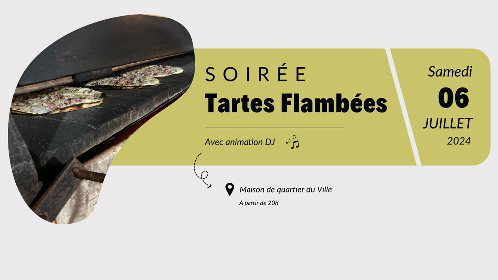 Soirée Tartes flambées