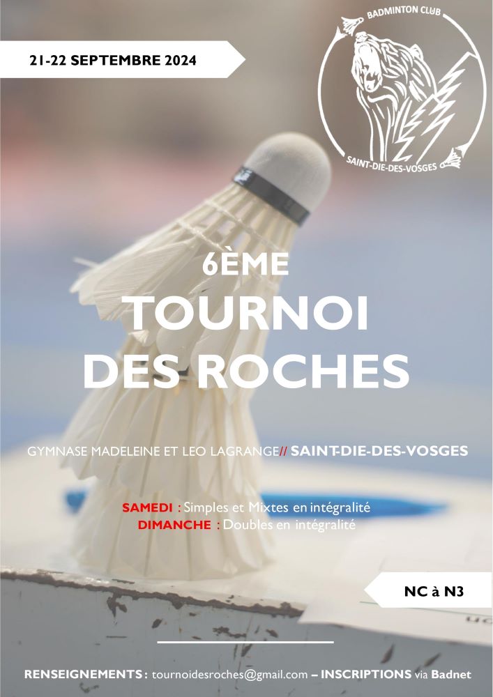 Tournoi des Roches 2024