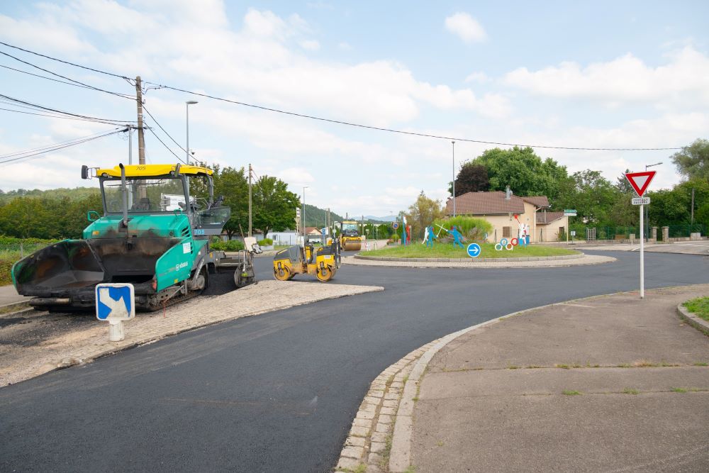 au-tour-du-rond-point-colette-besson Photo prise lors des travaux sur le rond point colette-besson