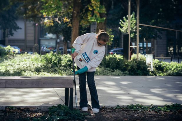 World Clean Up Day par Décathlon et Boutik’Art