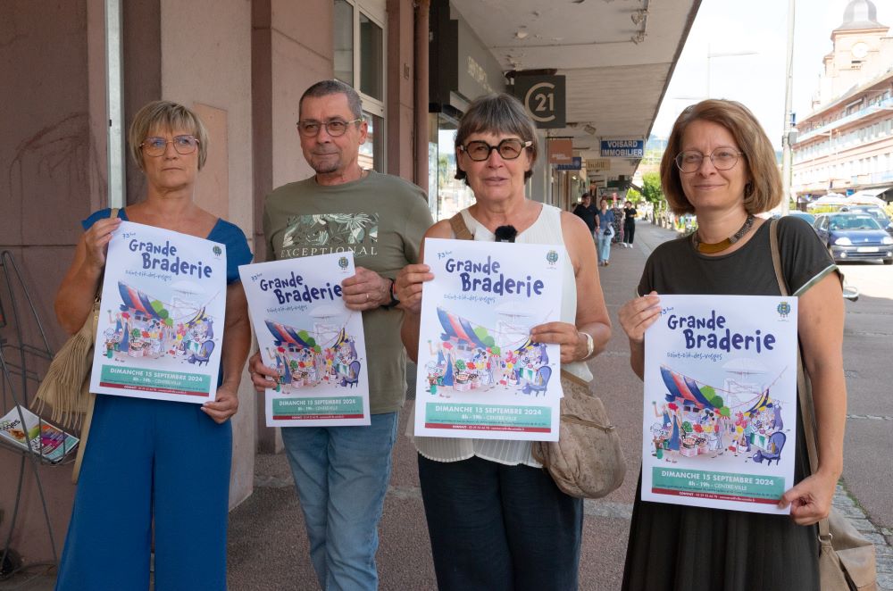 une-edition-record-pour-les-commercants-non-sedentaires Photo prise lors de de la présentation de la 73ème grande braderie 2024
