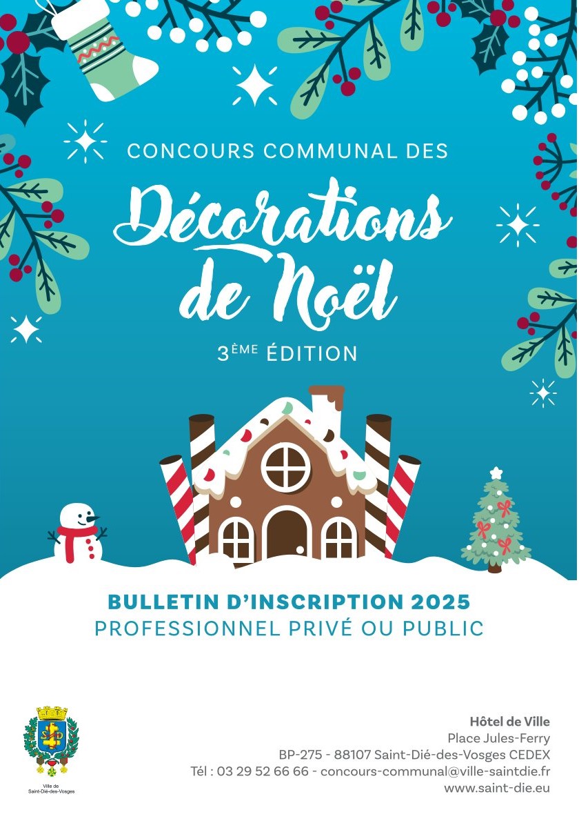 concours-decorations-de-noel-2024-professionnel affiche des décorations de noël 2024 professionnel privé ou public