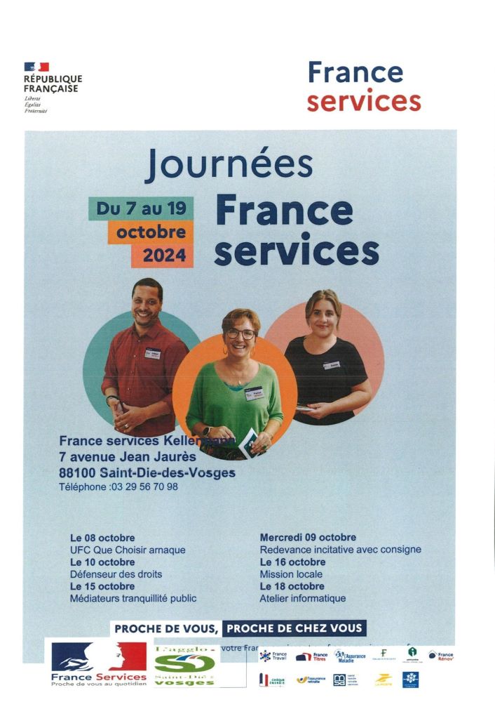 affiche journées france services