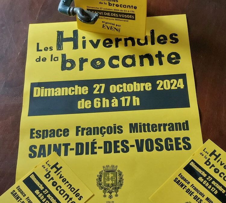 Les Hivernales de la brocante font leur grand retour !