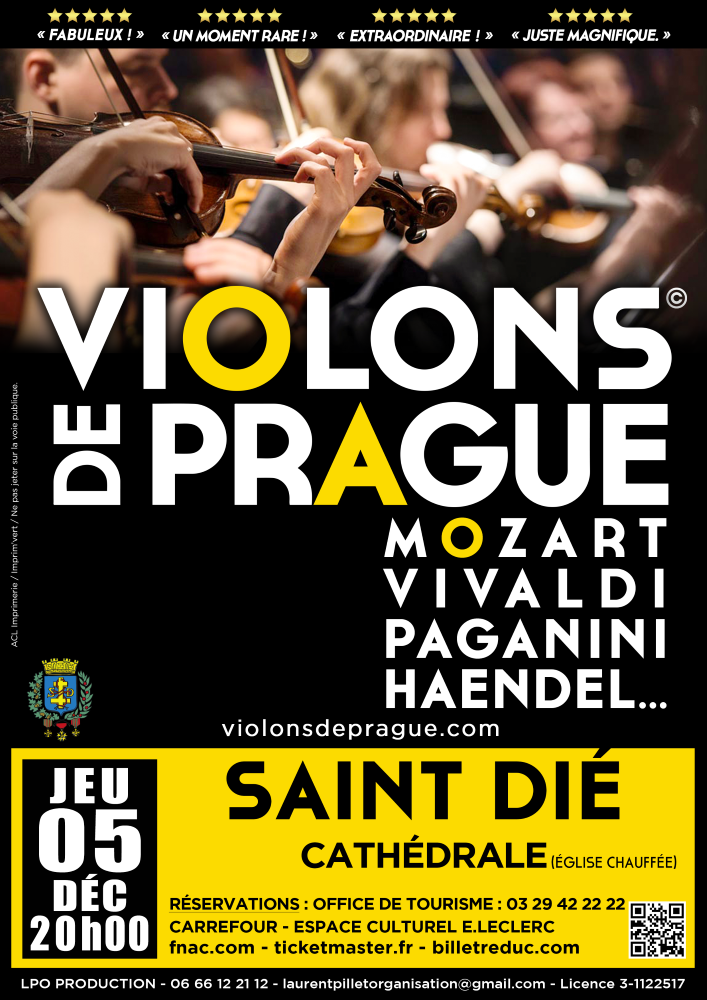 Concert « Violons de Prague »