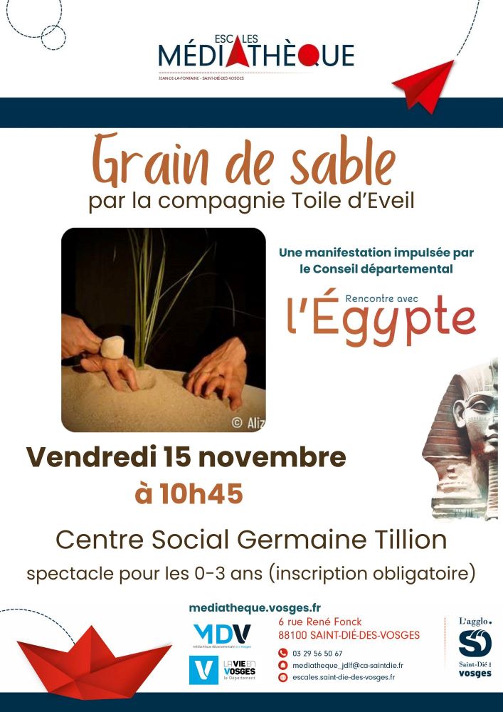 Spectacle Grain de sable par Toile d’éveil