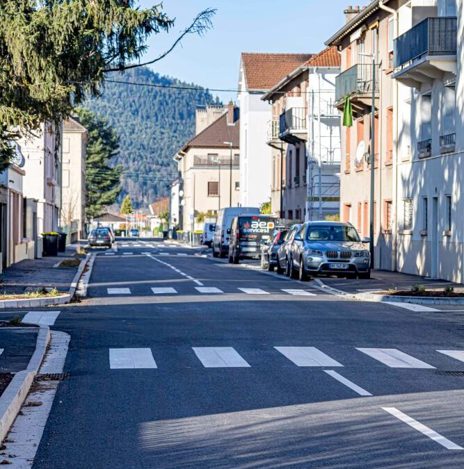 La rue de la Ménantille est terminée !