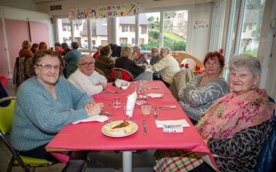 Un repas en toute convivialité