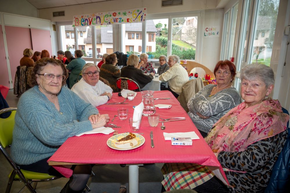 Un repas en toute convivialité