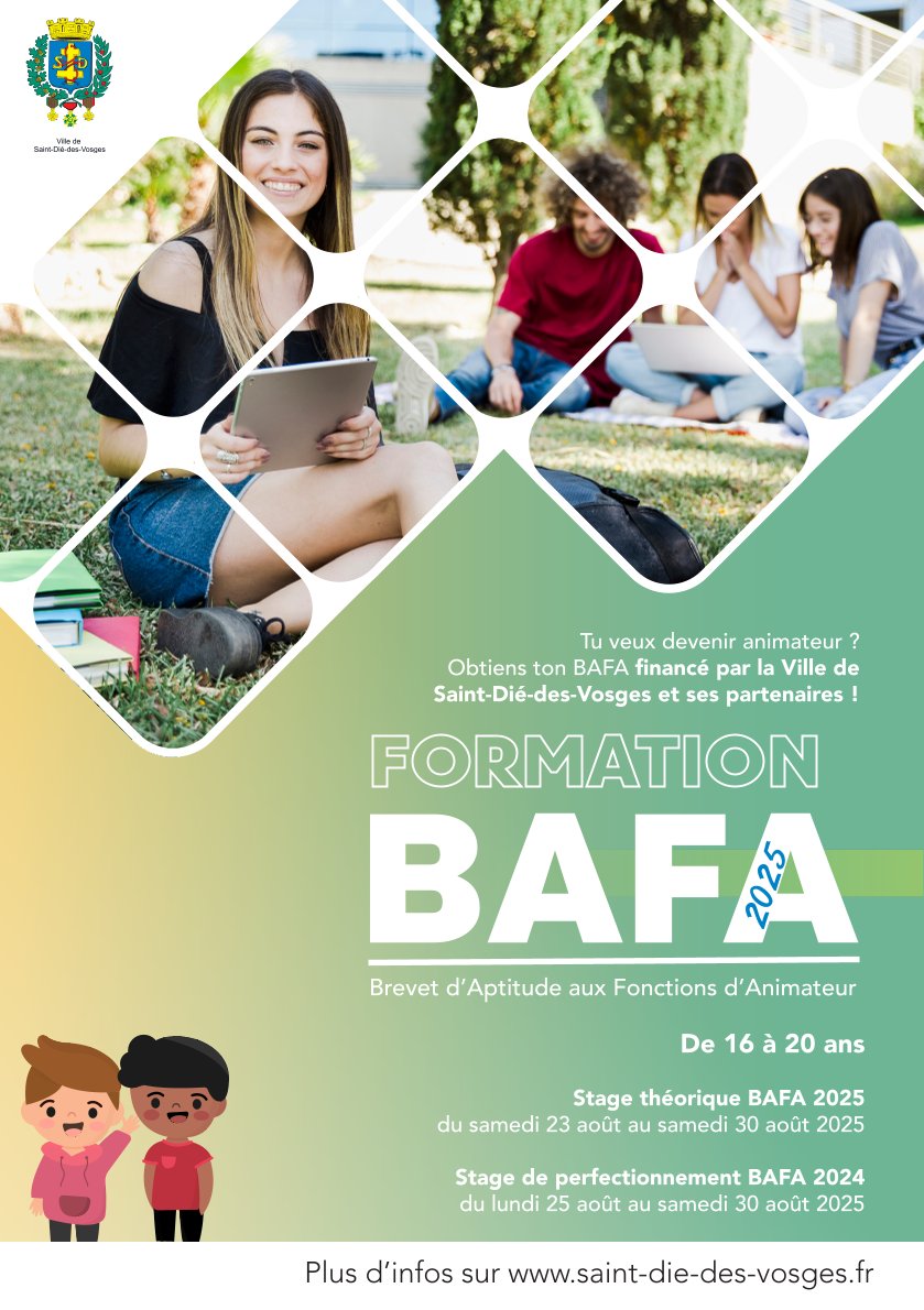 affiche de la plaquette du bafa 2025