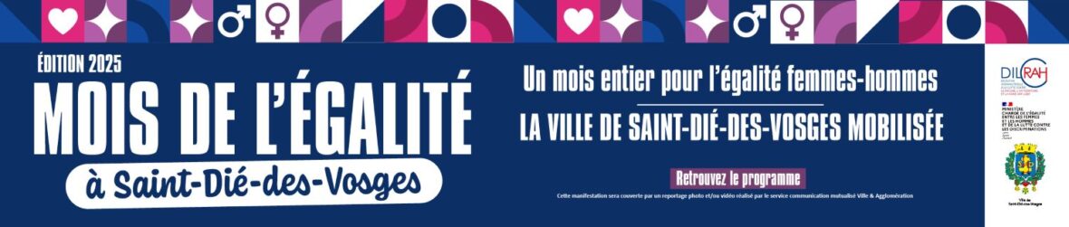 banniere du mois de l'égalité 2025