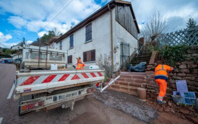 De nouveaux escaliers pour la chapelle Saint-Sébastien de Robache