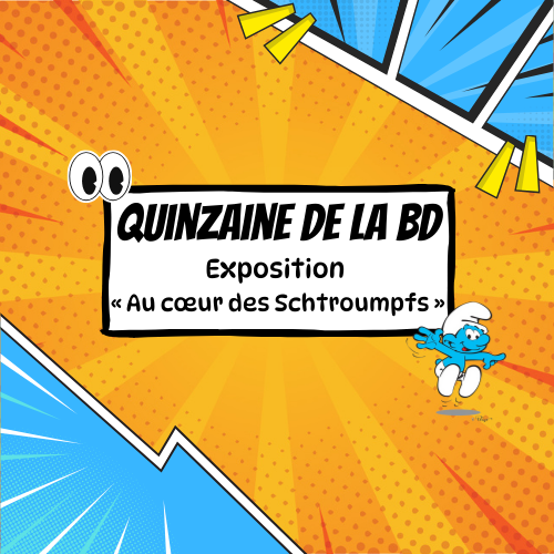 « Au cœur des Schtroumpfs », dans le cadre de la Quinzaine de la BD