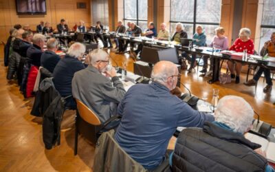 Une séance plénière avec le maire Bruno Toussaint