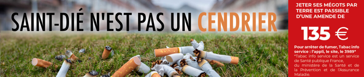 bannière campagne anti mégots 2025