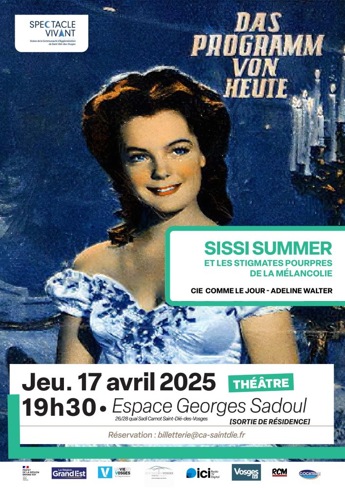 Sortie de résidence « Sissi summer et les stigmates pourpres de la mélancolie » par la cie Comme le Jour – Adeline Walter