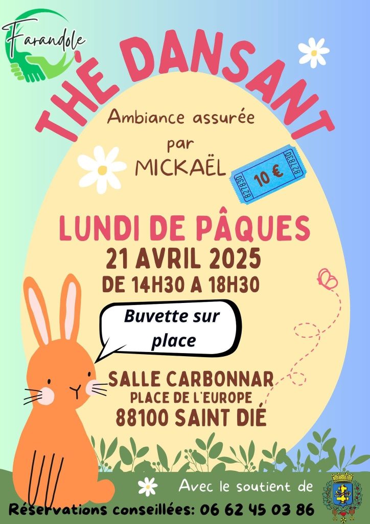Thé dansant de Pâques