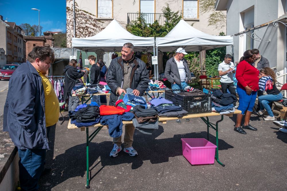 La friperie du CCAS fait le plein