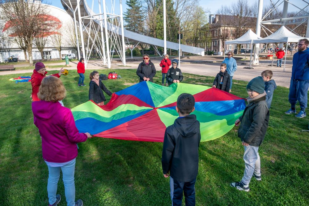 les-scolaires-a-lepreuve photo prise lors du parcours du coeur pour les scolaires 2025