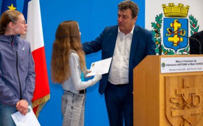 Maé Voinson et Clémence Antoine honorées