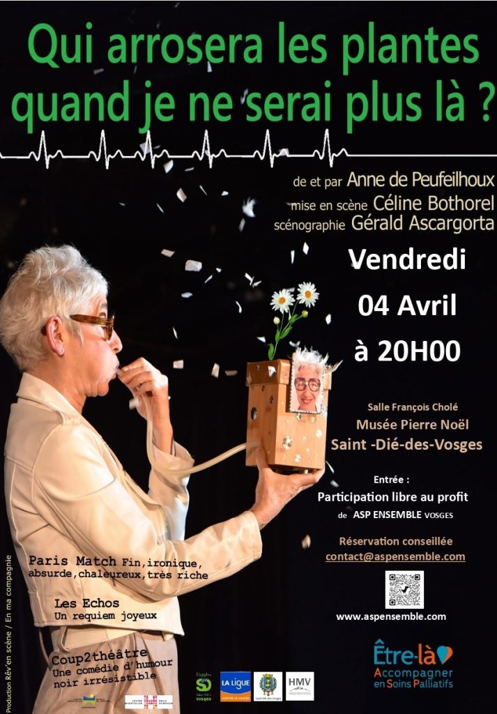 Théâtre « Qui arrosera les plantes quand je ne serai plus là »