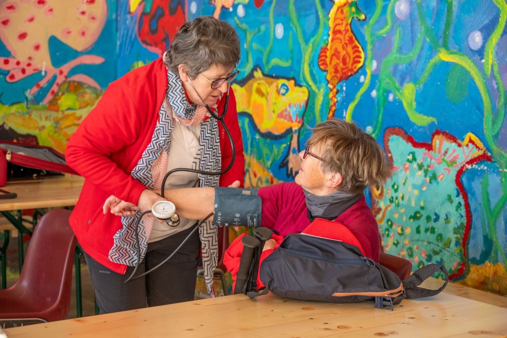 une-sensibilisation-sous-differentes-formes photo prise lors du parcours du coeur 2025