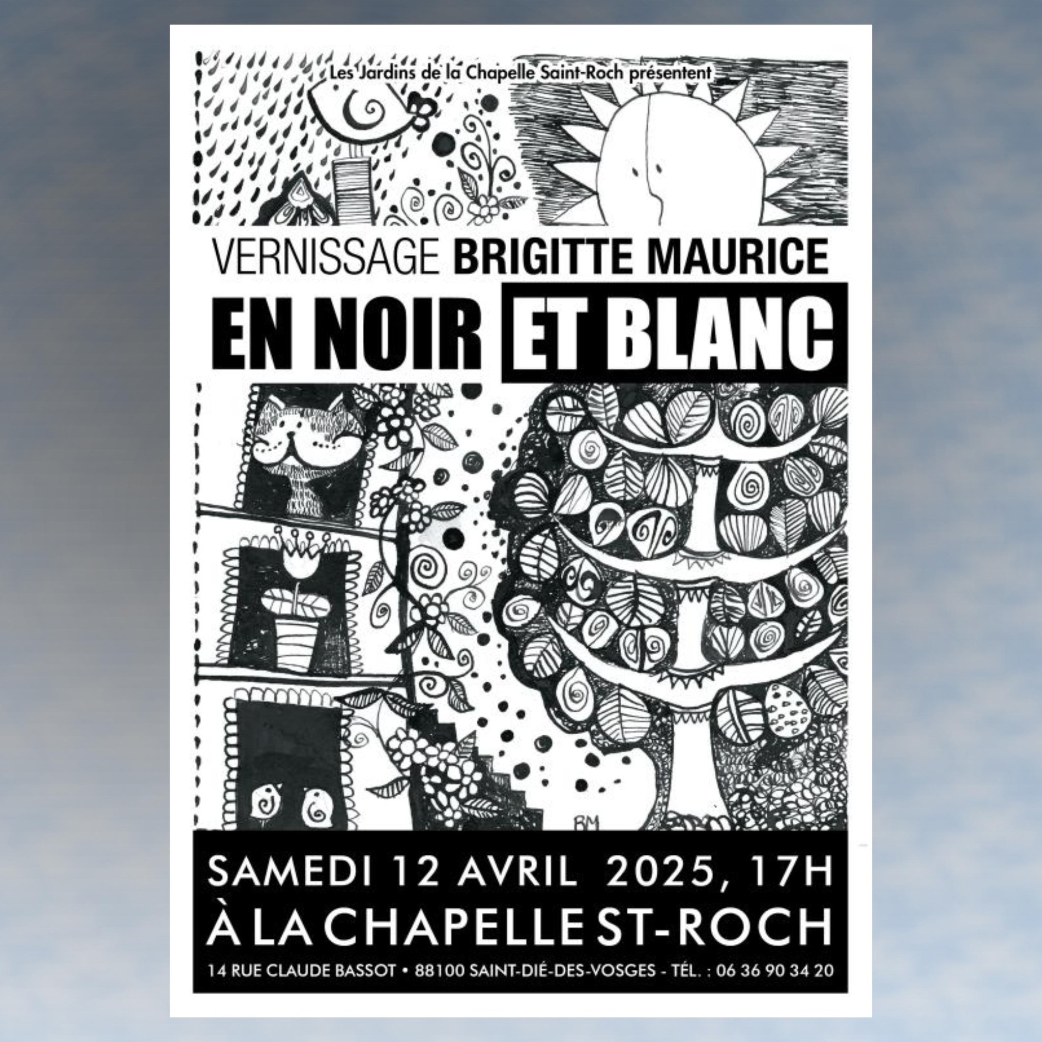 « En noir et blanc » par Brigitte Maurice