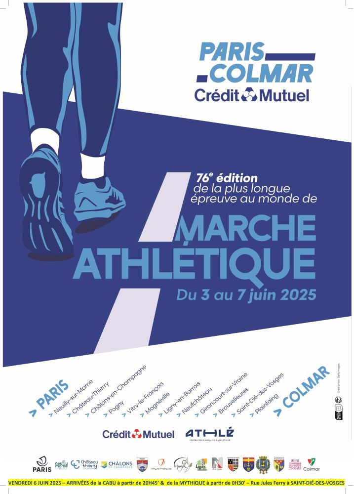 Arrivées du Paris-Colmar Crédit mutuel