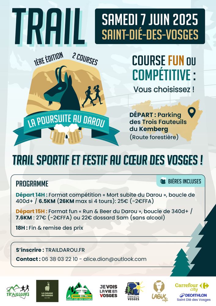 Trail La Poursuite au Darou