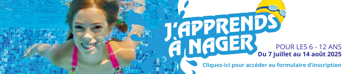 bandeau j'apprends à nager 2025