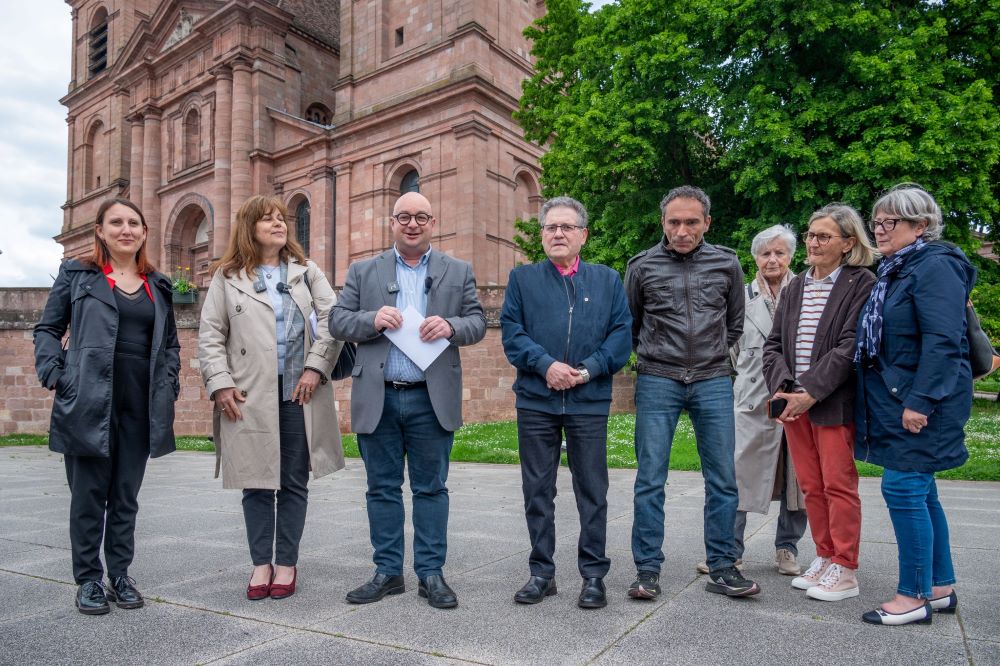 une-soiree-proposee-par-les-clubs-services-le-14-juin Photo prise lors du point presse portant sur le repas festif proposé par les clubs ervices déodatiens du 14 juin 2025