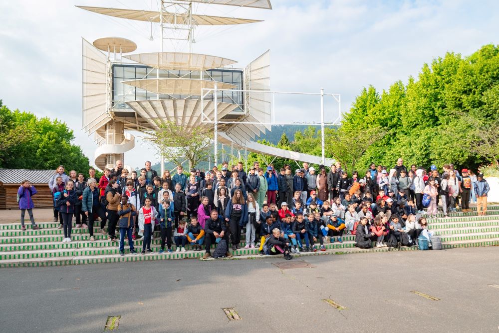 voyage-scolaire-pour-les-eleves-de-cm2 Photo prise lors du voyage scolaire des classes de CM2 printemps 2025